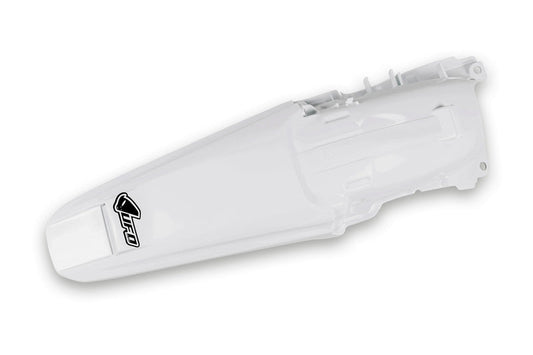UFO Plast PLASTIC REAR FENDER, WHT/WHT