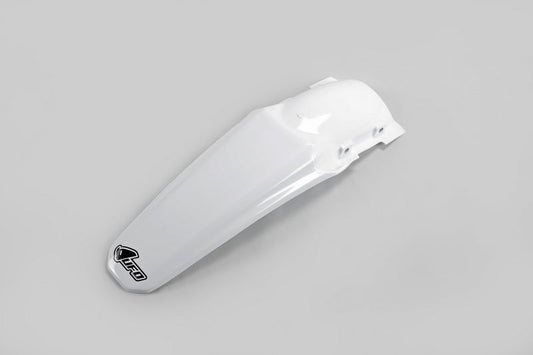 UFO Plast PLASTIC REAR FENDER, WHT/WHT