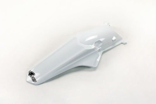 UFO Plast PLASTIC REAR FENDER, WHT/WHT