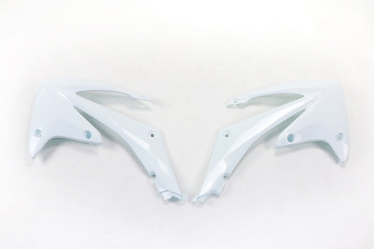 UFO Plast PLASTIC RAD SCOOPS, WHT/WHT