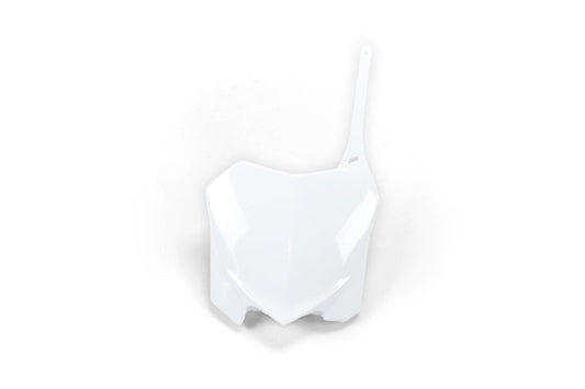 UFO Plast PLASTIC FRONT PLATE, WHT/WHT