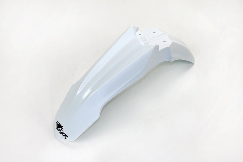 UFO Plast PLASTIC FRONT FENDER, WHT/WHT