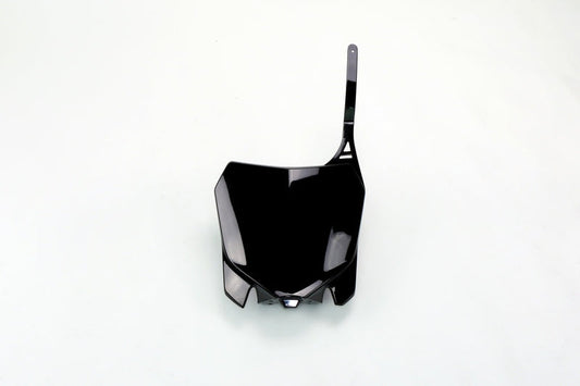 UFO Plast PLASTIC FRONT PLATE, BLK/BLK