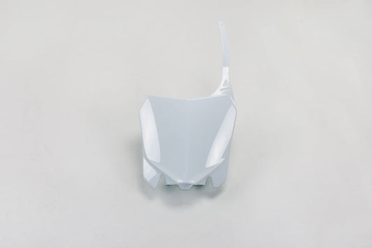 UFO Plast PLASTIC FRONT PLATE, WHT/WHT