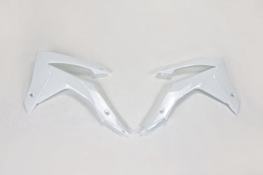 UFO Plast PLASTIC RAD SCOOPS, WHT/WHT