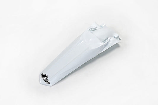 UFO Plast PLASTIC REAR FENDER, WHT/WHT