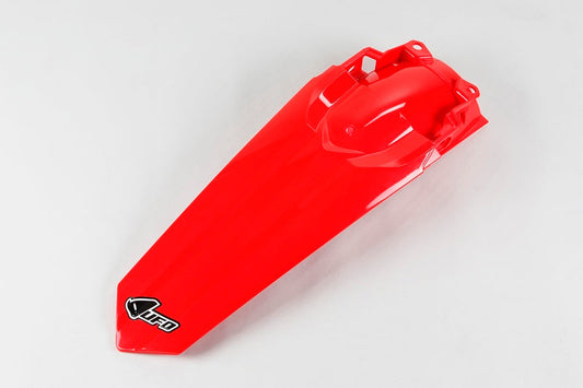 UFO Plast PLASTIC REAR FENDER, RED/RED