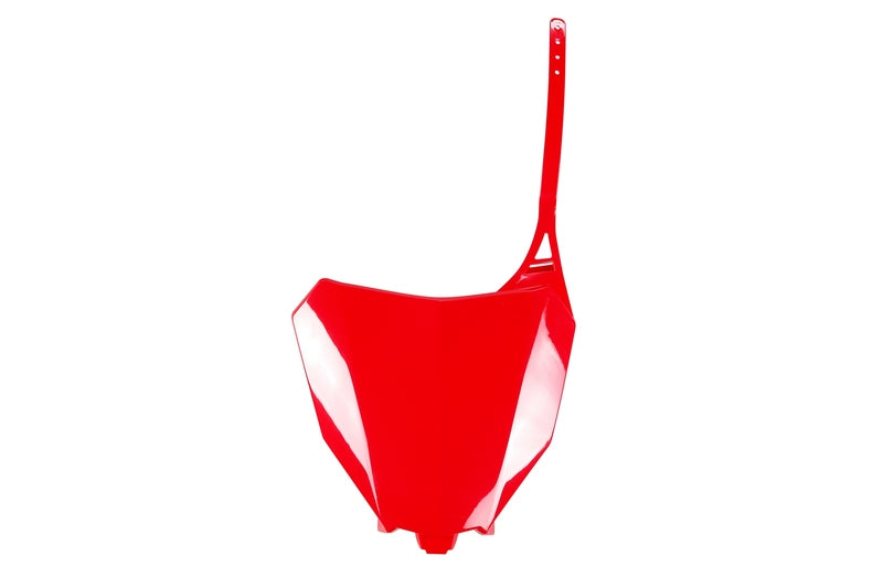 UFO Plast PLASTIC FRONT PLATE, RED/RED