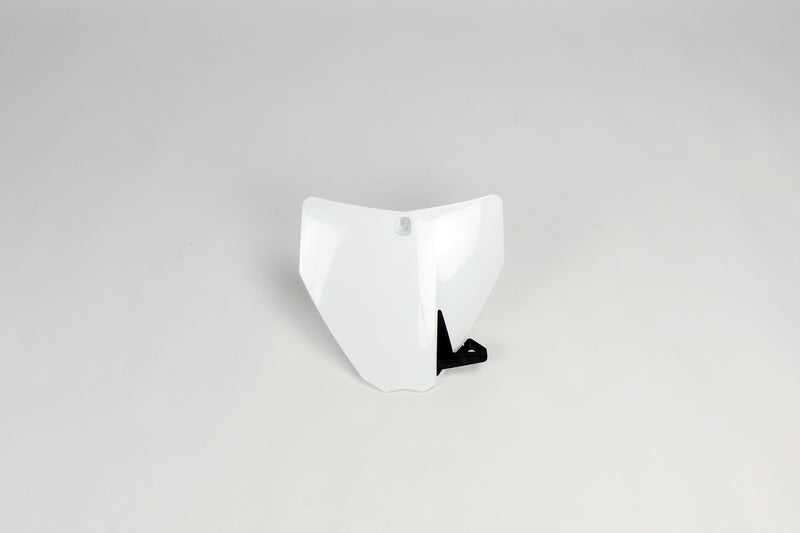 UFO Plast PLASTIC FRONT PLATE, WHT/WHT