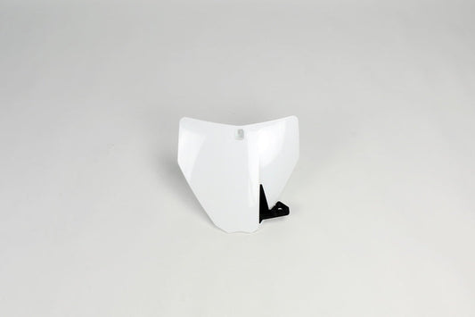 UFO Plast PLASTIC FRONT PLATE, WHT/WHT