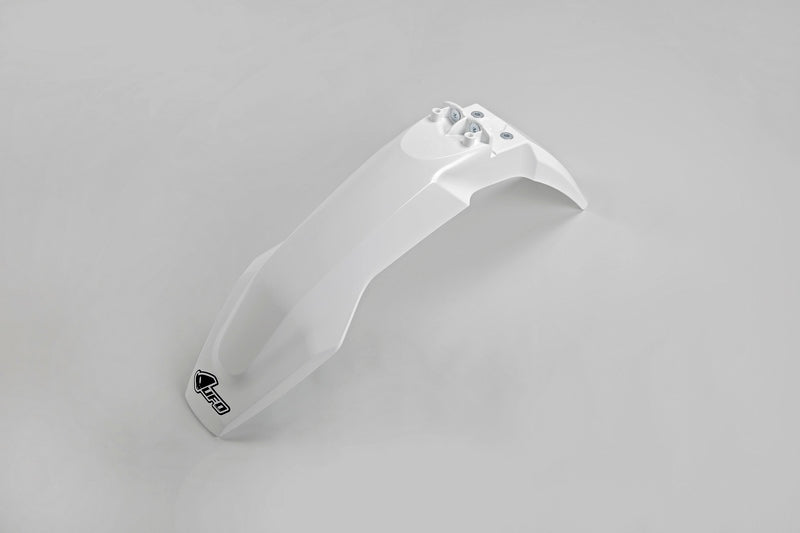 UFO Plast PLASTIC FRONT FENDER, WHT/WHT