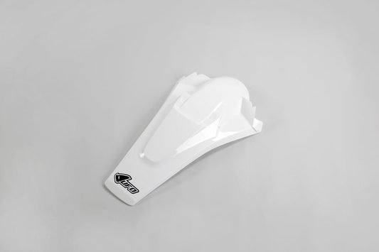 UFO Plast PLASTIC REAR FENDER, WHT/WHT
