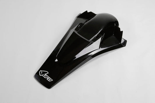UFO Plast PLASTIC REAR FENDER, BLK/BLK