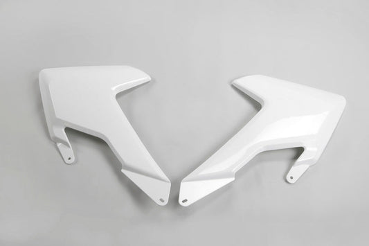 UFO Plast PLASTIC RAD SCOOPS, WHT/WHT