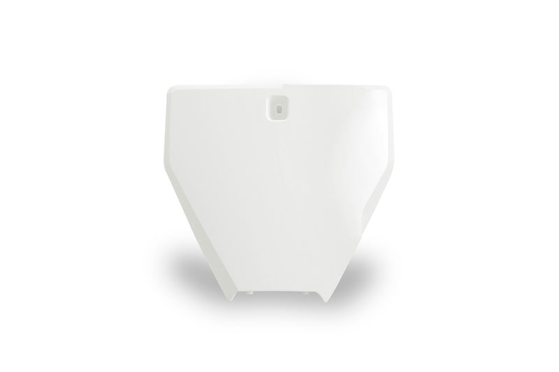 UFO Plast PLASTIC FRONT PLATE, WHT/WHT