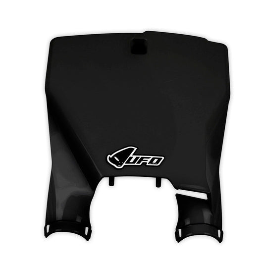 UFO Plast PLASTIC FRONT PLATE, BLK/BLK