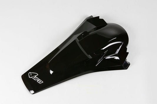UFO Plast PLASTIC REAR FENDER, BLK/BLK