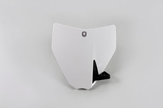 UFO Plast PLASTIC FRONT PLATE, WHT/WHT