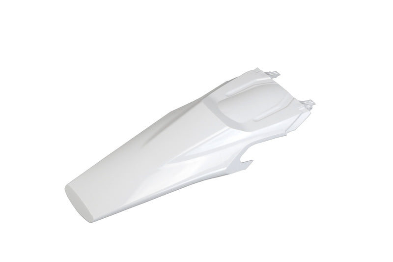 UFO Plast PLASTIC REAR FENDER, WHT/WHT