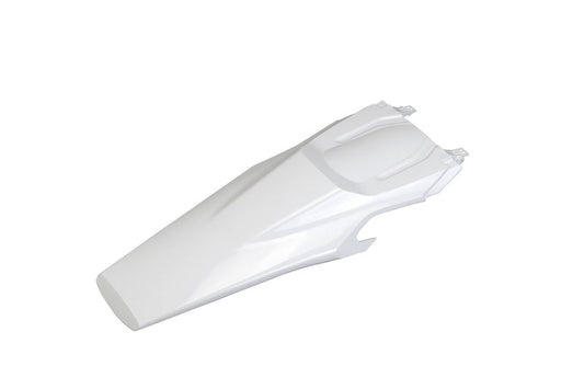 UFO Plast PLASTIC REAR FENDER, WHT/WHT