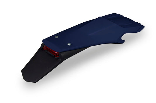 UFO Plast PLASTIC REAR FENDER, BLU/BLU
