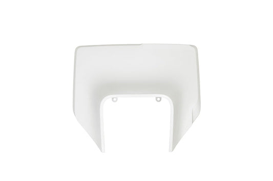 UFO Plast PLASTIC FRONT PLATE, WHT/WHT