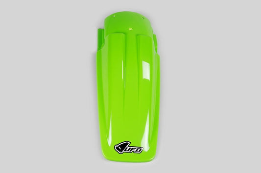 UFO Plast PLASTIC REAR FENDER, GRN/GRN