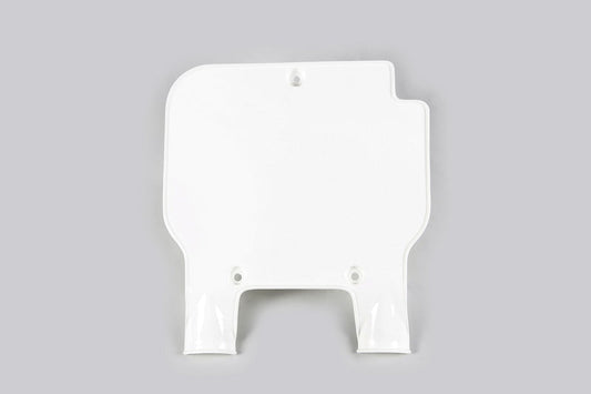 UFO Plast PLASTIC FRONT PLATE, WHT/WHT