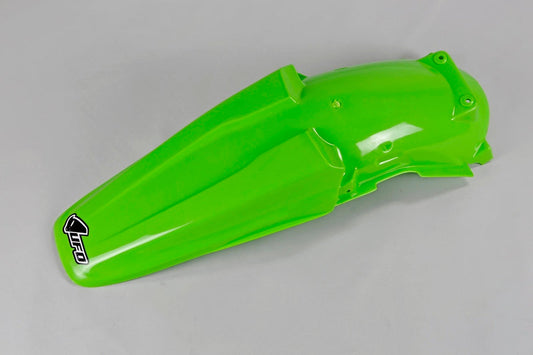 UFO Plast PLASTIC REAR FENDER, GRN/GRN