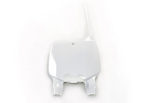 UFO Plast PLASTIC FRONT PLATE, WHT/WHT