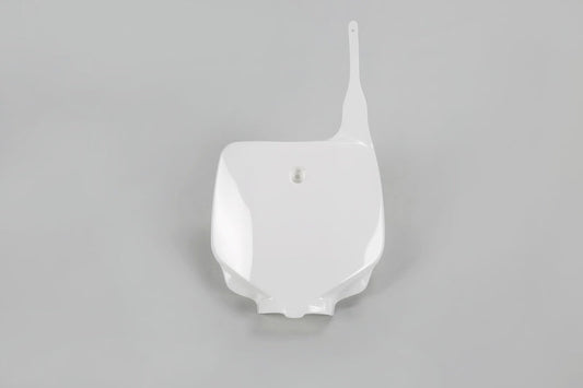 UFO Plast PLASTIC FRONT PLATE, WHT/WHT