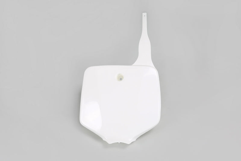 UFO Plast PLASTIC FRONT PLATE, WHT/WHT