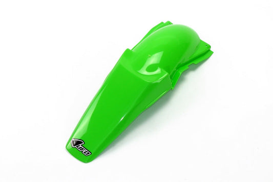 UFO Plast PLASTIC REAR FENDER, GRN/GRN