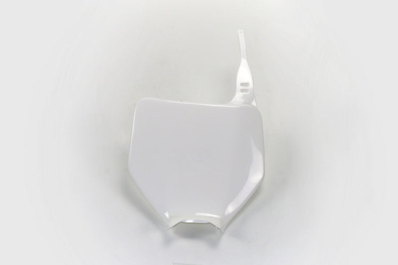 UFO Plast PLASTIC FRONT PLATE, WHT/WHT