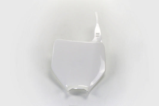UFO Plast PLASTIC FRONT PLATE, WHT/WHT