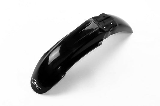 UFO Plast PLASTIC FRONT FENDER, BLK/BLK