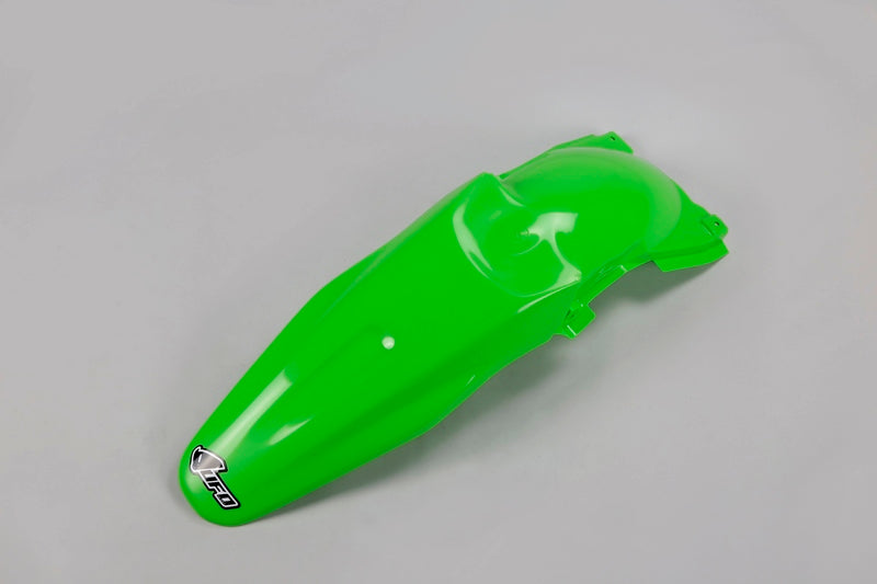 UFO Plast PLASTIC REAR FENDER, GRN/GRN