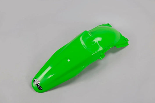 UFO Plast PLASTIC REAR FENDER, GRN/GRN