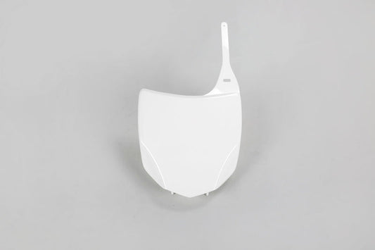 UFO Plast PLASTIC FRONT PLATE, WHT/WHT
