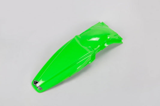 UFO Plast PLASTIC REAR FENDER, GRN/GRN