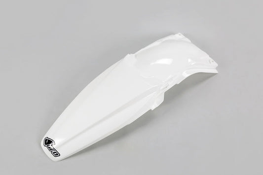 UFO Plast PLASTIC REAR FENDER, WHT/WHT