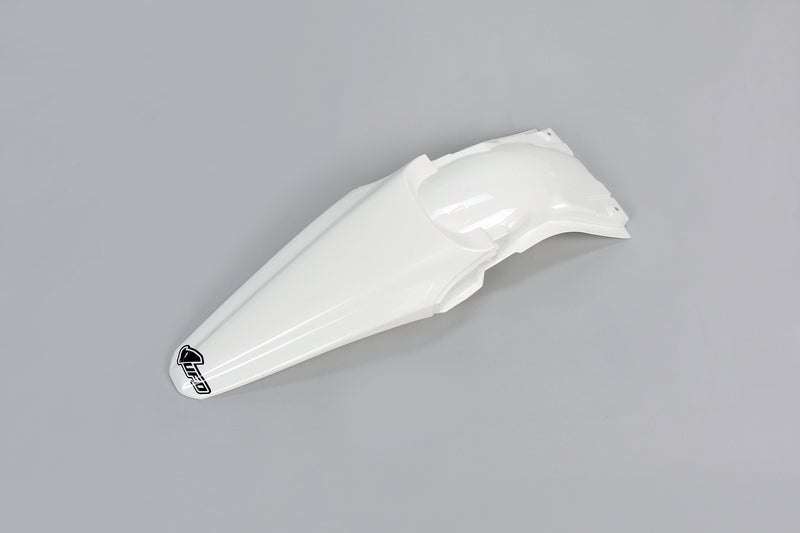 UFO Plast PLASTIC REAR FENDER, WHT/WHT