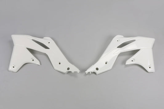UFO Plast PLASTIC RAD SCOOPS, WHT/WHT