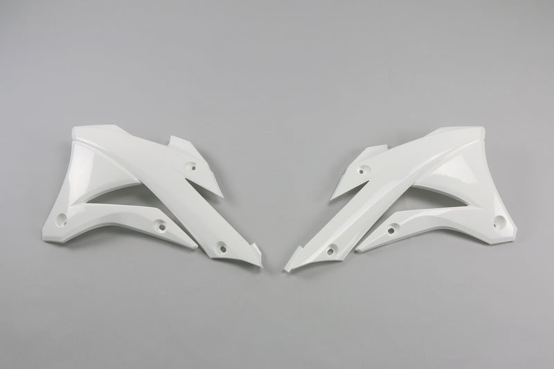 UFO Plast PLASTIC RAD SCOOPS, WHT/WHT