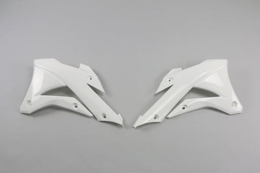 UFO Plast PLASTIC RAD SCOOPS, WHT/WHT