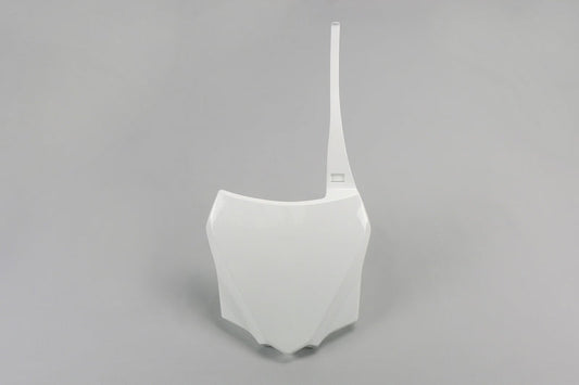 UFO Plast PLASTIC FRONT PLATE, WHT/WHT