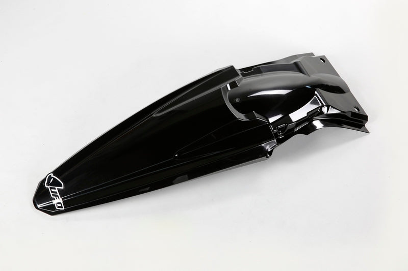 UFO Plast PLASTIC REAR FENDER, BLK/BLK