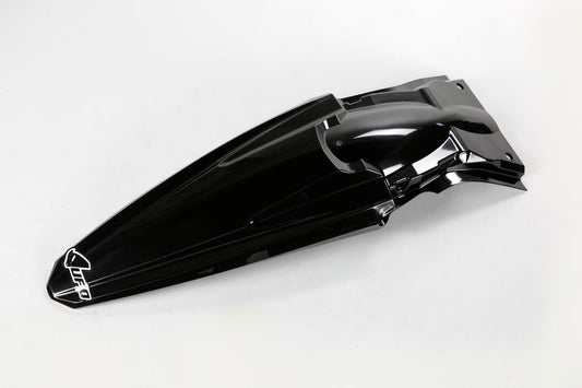 UFO Plast PLASTIC REAR FENDER, BLK/BLK