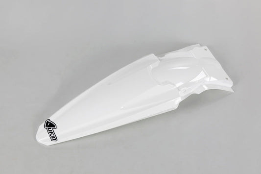 UFO Plast PLASTIC REAR FENDER, WHT/WHT