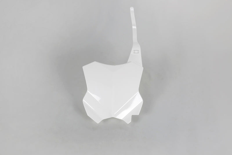 UFO Plast PLASTIC FRONT PLATE, WHT/WHT